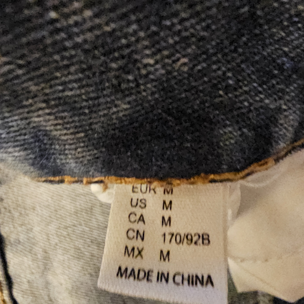 Denim A-Line Skirt - Medium Blue